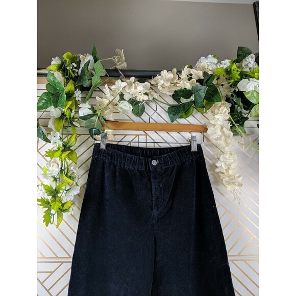 Brandy Melville Navy Blue Corduroy Tilden Pants Slim stretch waist size small - Picture 4 of 7